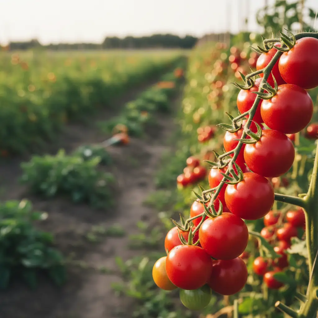 tomates cherry en arbol