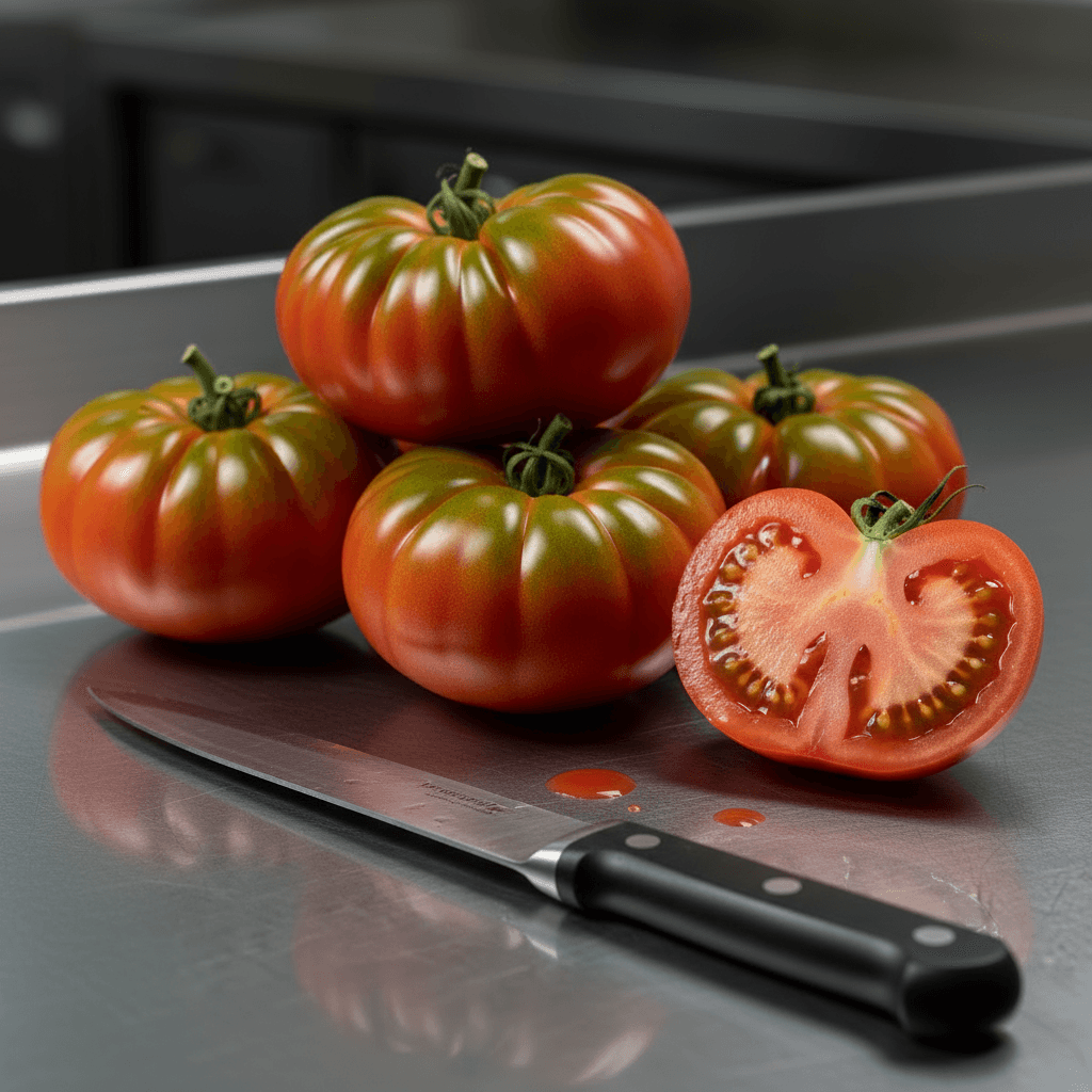 tomate raf en cocona de restaurante