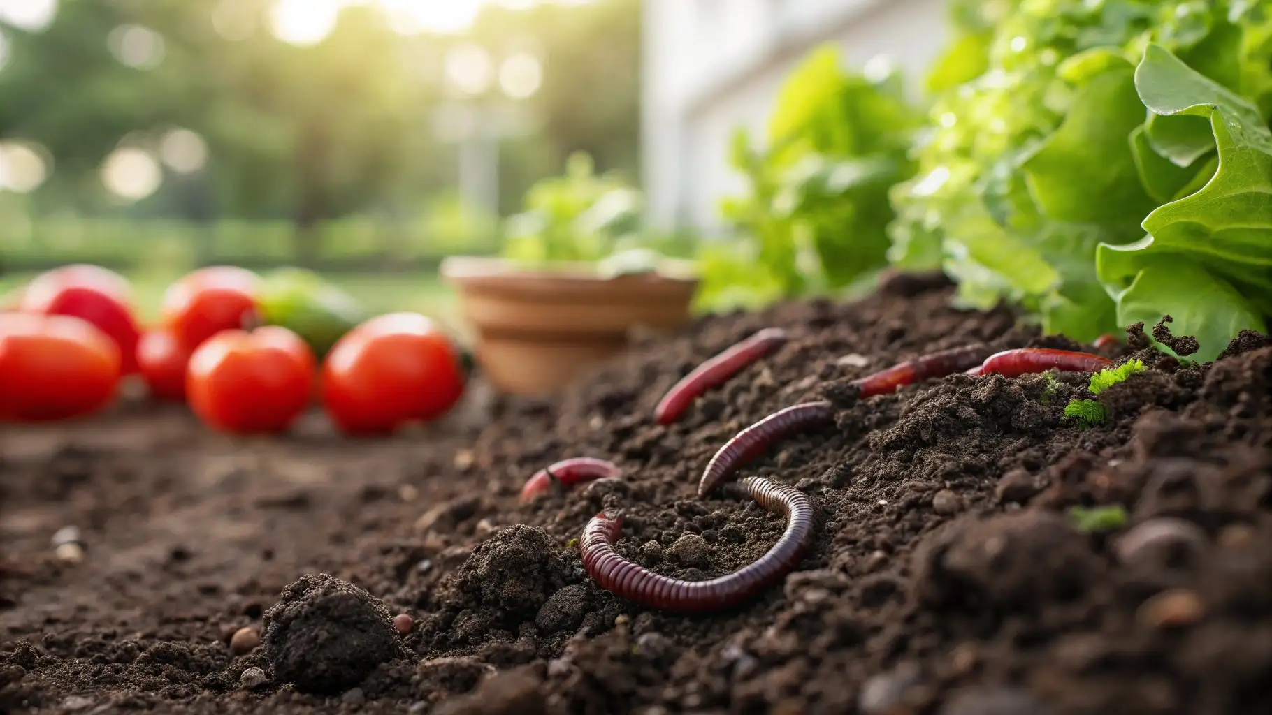 Imagen humus de lombriz