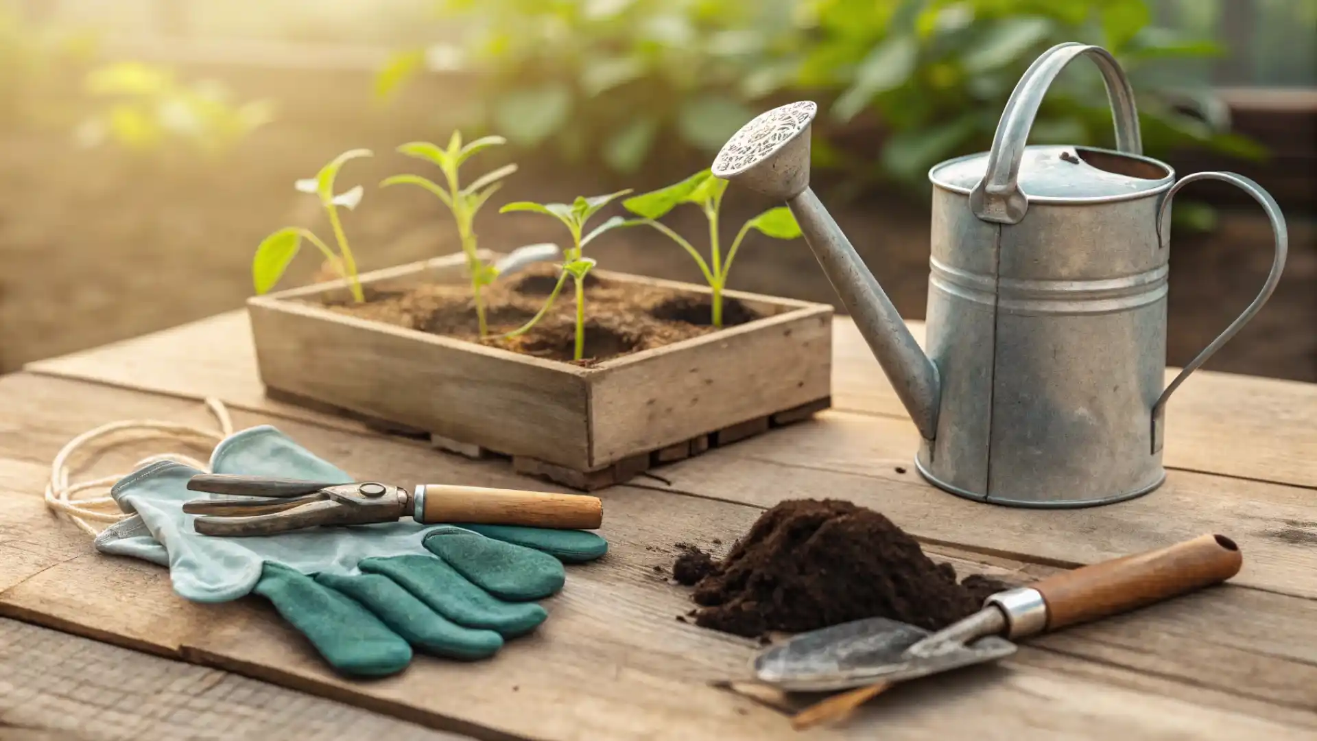 herramientas de jardineria