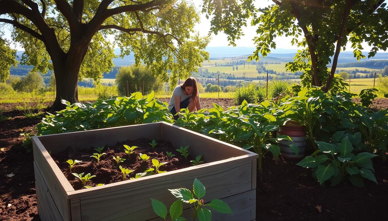 beneficios del compostaje en el jardín