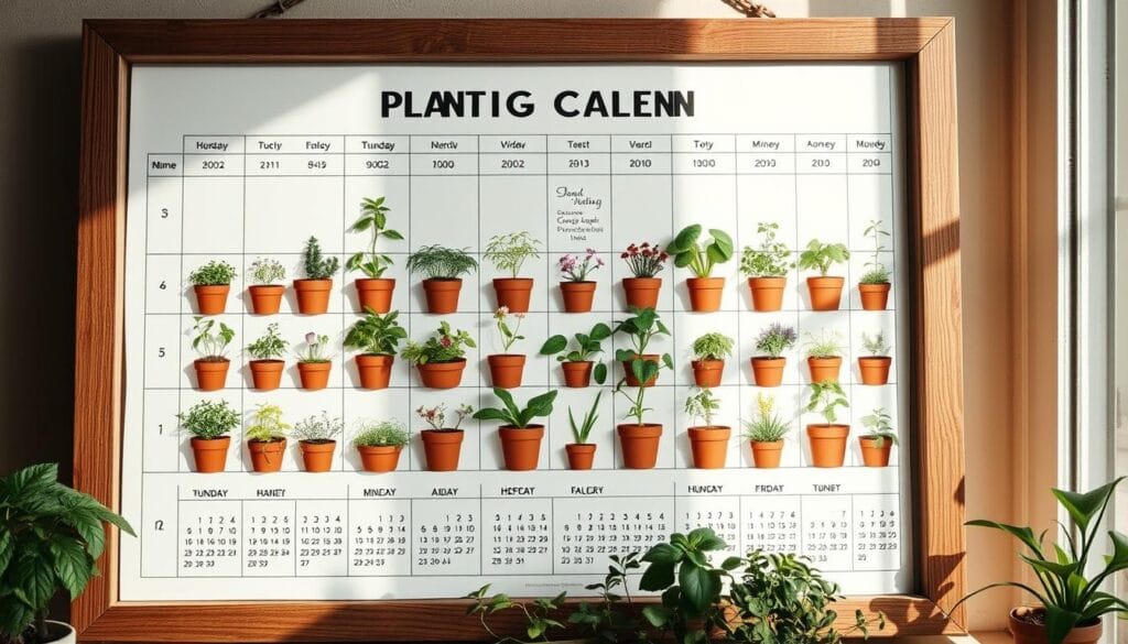 calendario de siembra en macetas calendario de siembra en macetas