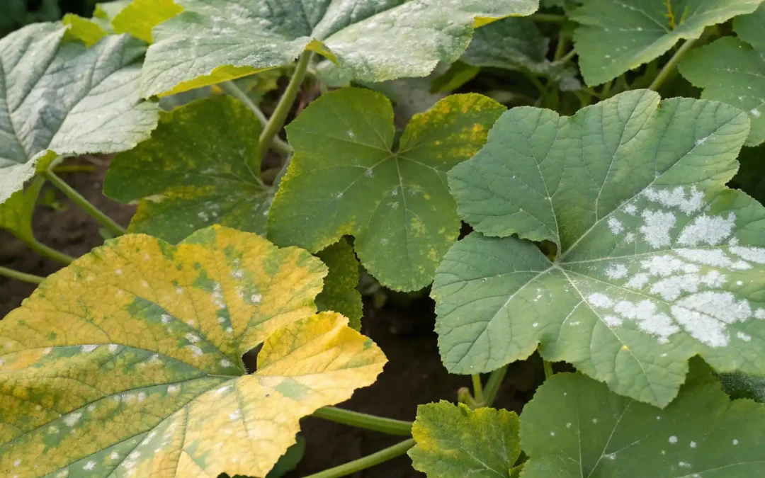 Manchas Blancas o Amarillas en las Hojas: Identificar Mildiu y Oídio y su Tratamiento ECO Efectivo