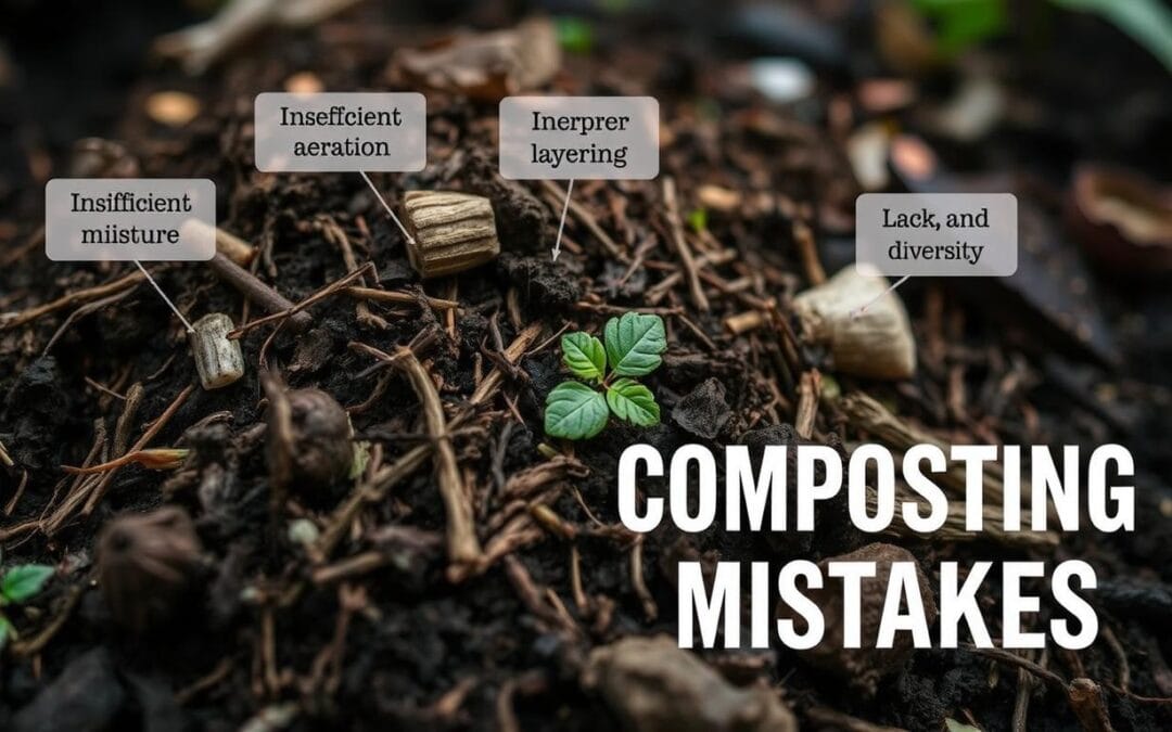 7 Errores Comunes al Hacer Compost y Cómo Solucionarlos Fácilmente