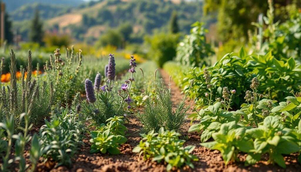 plantas aromáticas en cultivo natural plantas aromáticas en cultivo natural