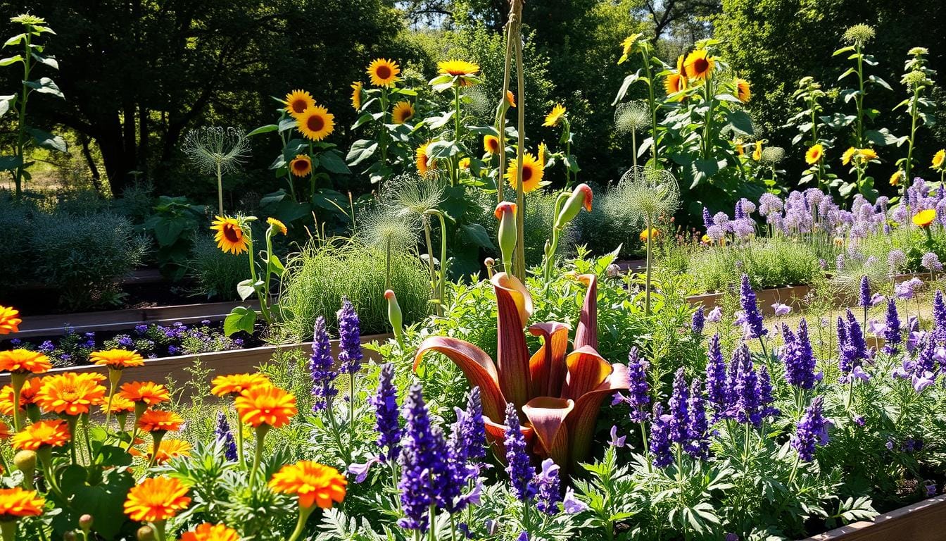 plantas trampa huerto orgánico