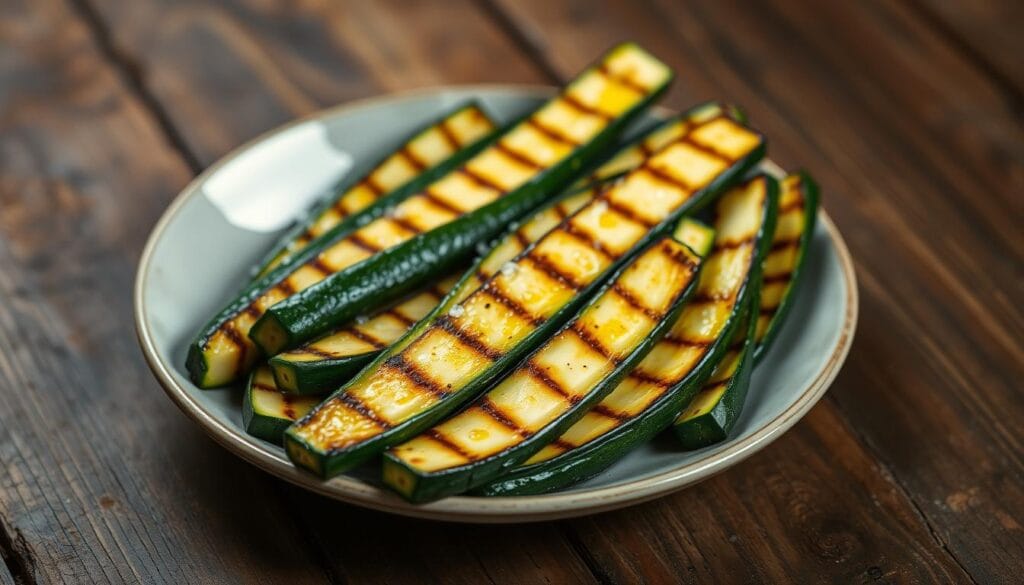 calabacines a la parrilla