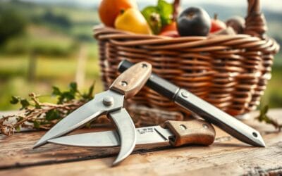 Herramientas Útiles para la Cosecha: Tijeras, Cuchillos y Cestas que te Facilitarán el Trabajo