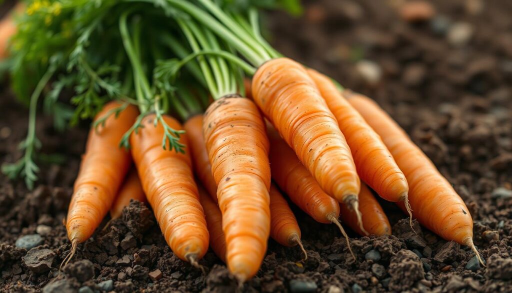 zanahorias maduras zanahorias maduras