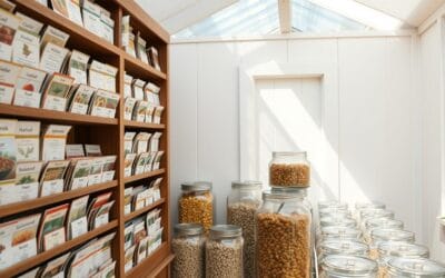 Cómo Almacenar Correctamente tus Semillas para que Duren Años (y no pierdan viabilidad)