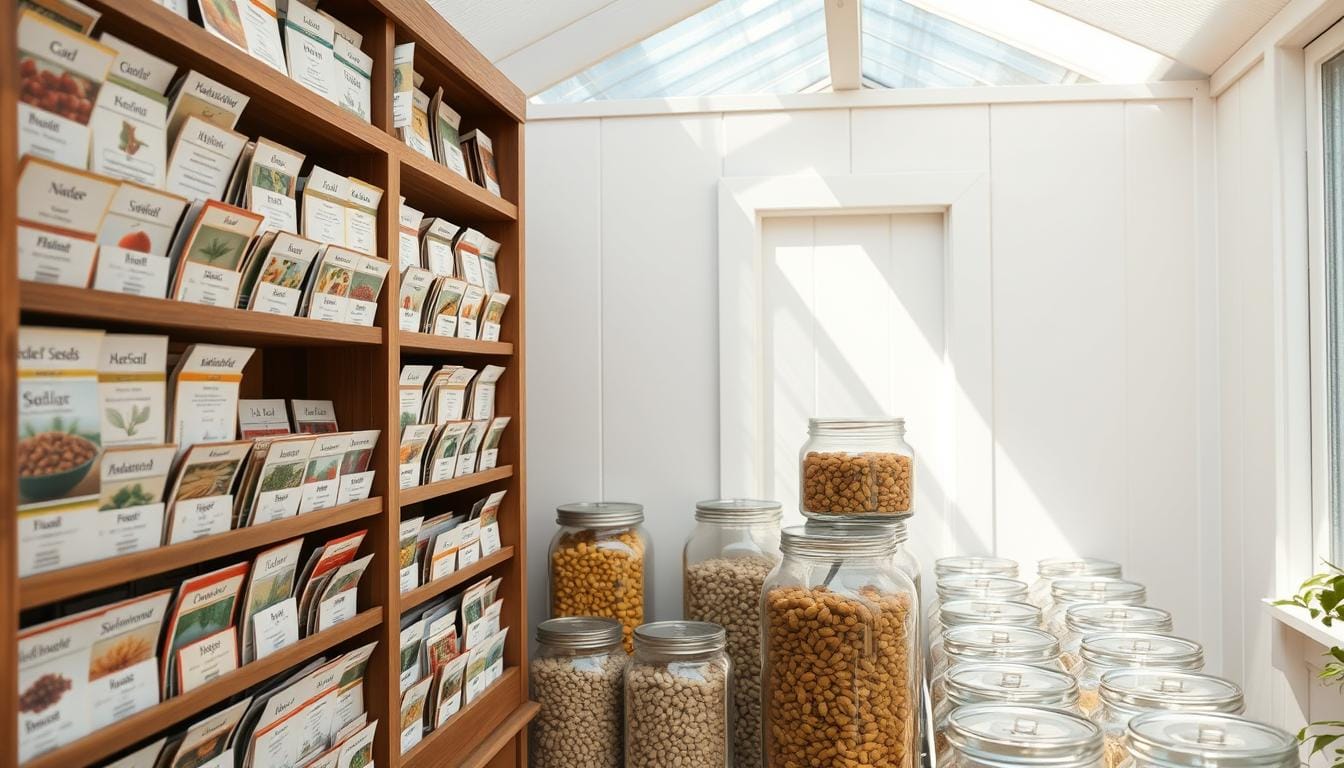 almacenamiento correcto de semillas