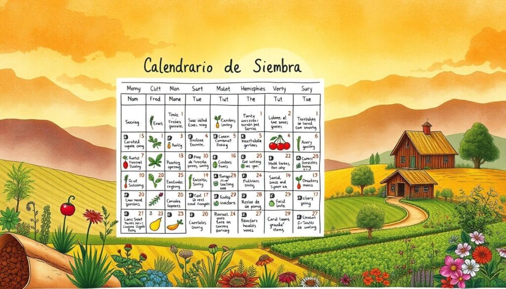 calendario de siembra