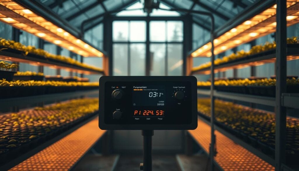 control de temperatura para semillas