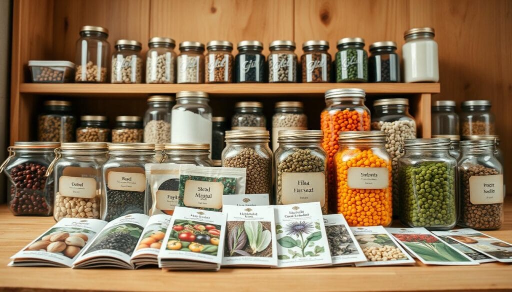 guía almacenar semillas