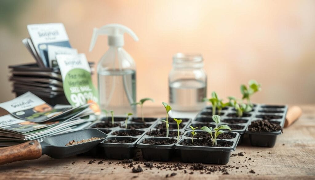 materiales para germinación