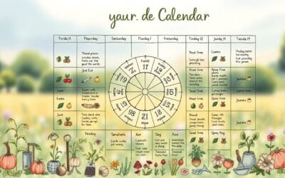 Cómo Planificar tu Calendario de Siembra: Organiza tus Semillas por Temporada y Clima
