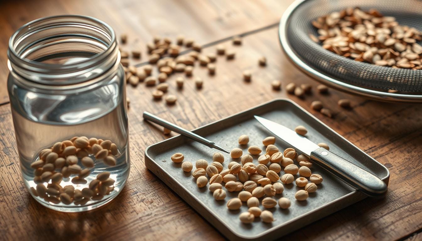 preparar semillas antes de sembrar