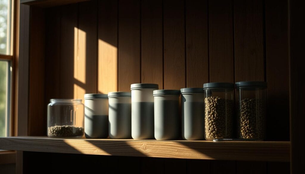 protección de semillas con envases opacos