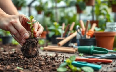El Repicado de Plántulas: Guía Visual Paso a Paso para Trasplantar sin Estrés