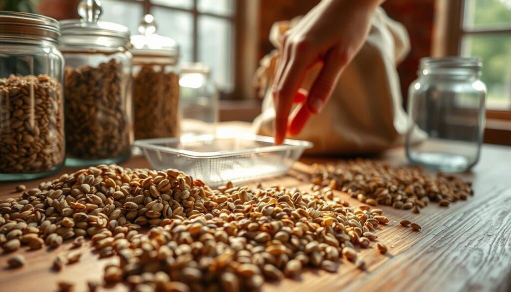 técnicas secado semillas