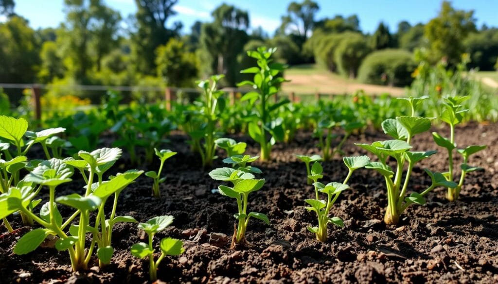 trasplante exitoso de plantas